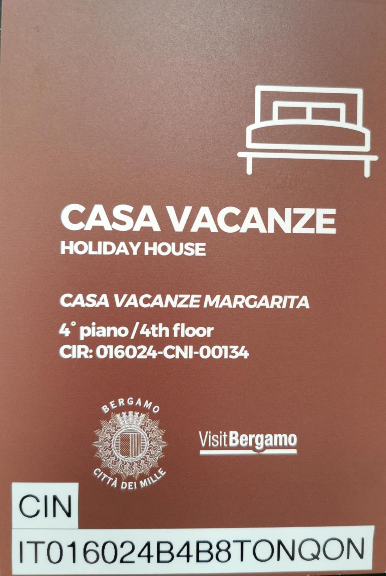 Casa Vacanze Margarita Бергамо Экстерьер фото
